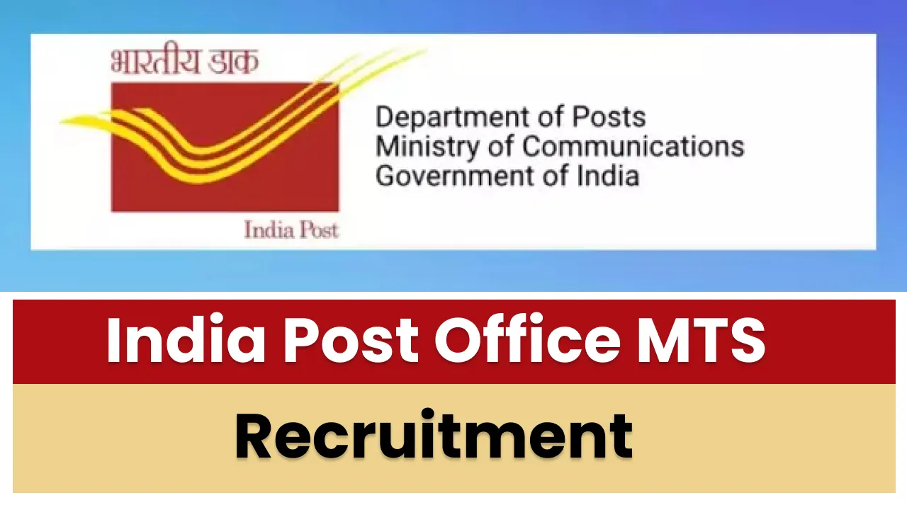 India Post Office MTS Recruitment 2024