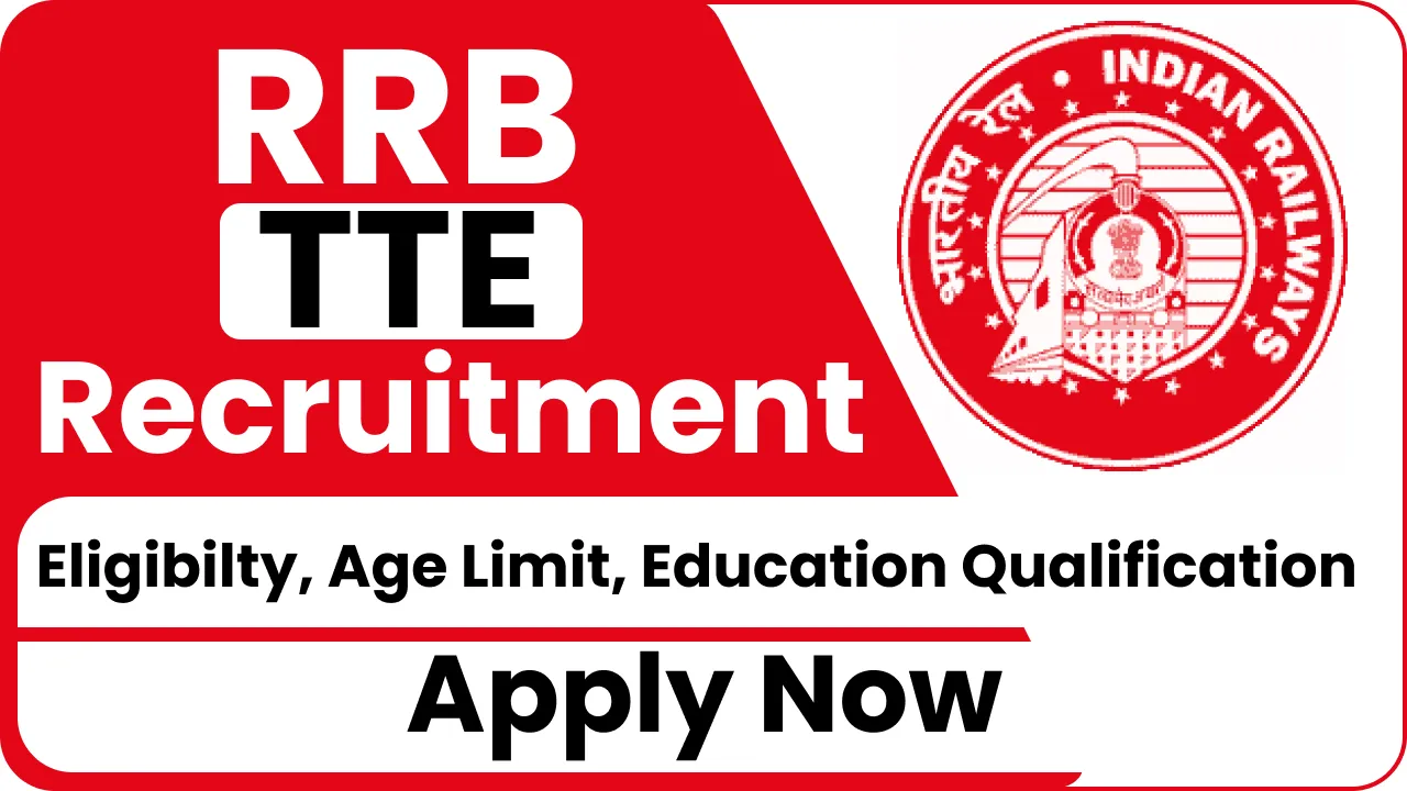 RRB TTE Recruitment 2024, Eligibility, Age Limit, Vaccancies, Apply Now