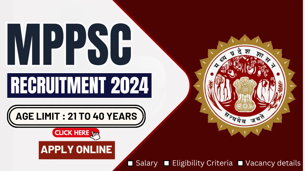 MPPSC Recruitment 2024