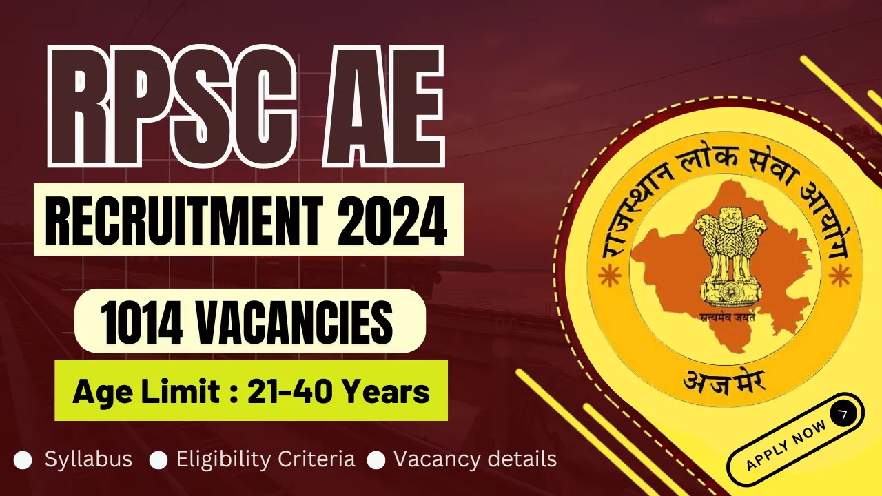 RPSC AE Recruitment 2024